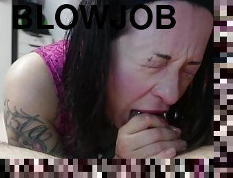 ekstrem, amatør, blowjob, tenåring, hardcore, deepthroat, par, cum, fetisj, kveling