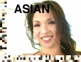 Asian in an interracial fuck