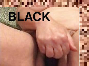 Pussy  fucking  with my black dildo__Bustybrendaxxx