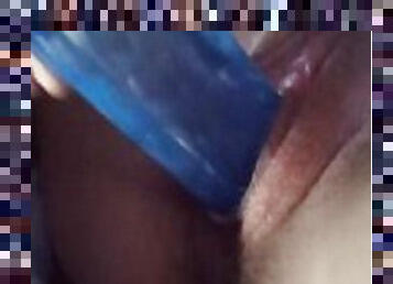 Big Thick Dildo in My Hungry Pussy