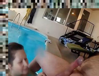 Nice slut picked up in the pool by gopro