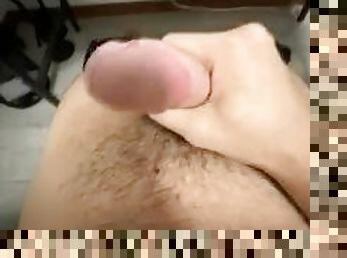 Horny amateur male masturbation