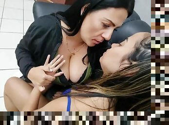 matura, lesbiana, milf, bbw, sarutand