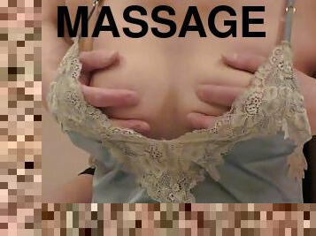 Yu" Clothed Big Tits Massage vol.1 Massaging the breasts of an amateur wearing lingerie from behind