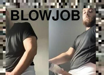 Solo Male Fucking a Blowjob Simulator Fleshlight with Nice & Big/Girthy Cock Has INTENSE Orgasm