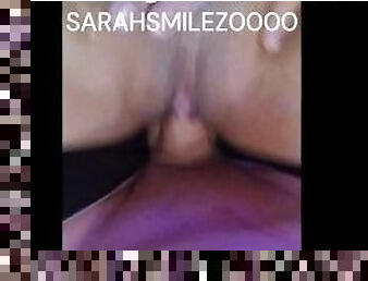 SARAHMILEZ OF Preview Squirt on Cock & Creampie + oral