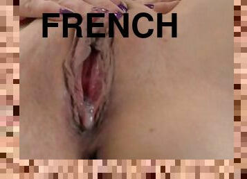 asiatique, cul, chatte-pussy, babes, ejaculation-interne, française, salope, bas, chienne, horny