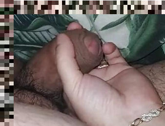 Step mom amazing handjob under blanket make step son happy