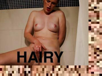: Hairy Bush at the Shower - Brat Perversions