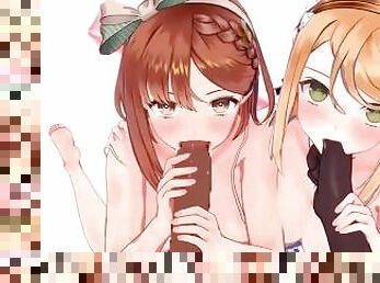 Atelier Ryza - Double Blowjob