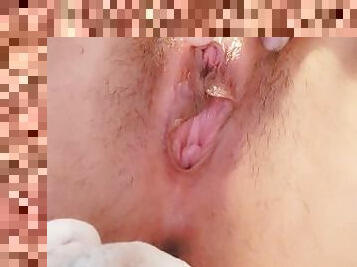 Rubbing clit hard made me cum again after I came already. ??????????????????????