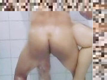 asyano, puwet, ligo, baguhan, milf, creampie, pokpok-slut, tamod, puwet-butt, ligo-shower