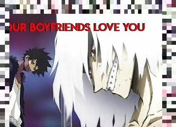 Shigaraki x Dabi x Listener - Your Boyfriends Cum in You (Threesome