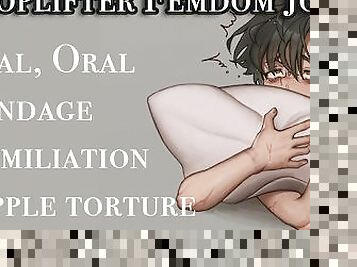 [Anal, Oral JOI] Futa shopowner fucks you for shoplifting [Nipple torture, humiliation]