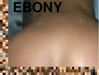 Ebony back shots