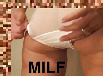 cul, milf, culotte, solo