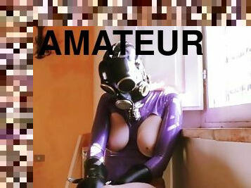 masturbare-masturbation, orgasm, amatori, bdsm, fetish, latex, solo, bondage, masca