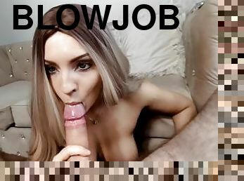 blowjob, kjæreste-girlfriend, cum, vakker, fingret-pretty, sperm, oral, pikk