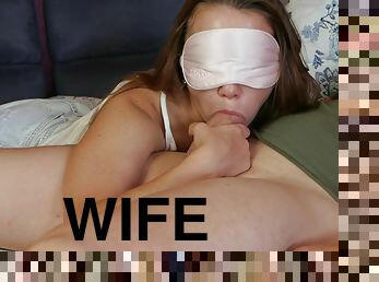 Blindfolded Wife Guessed She Was Being Fucked By A Stranger!