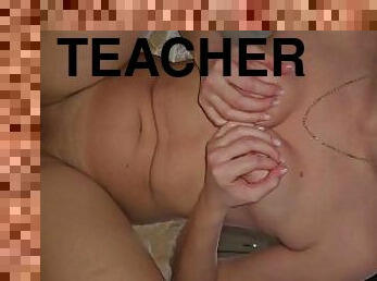 ????--() improvised role-playing game between a teacher and his student•