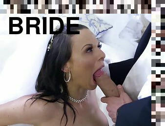 Horny bride Simony Diamond crazy porn video