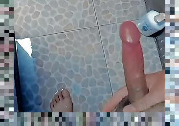 bañando, masturbación, amateur, polla-enorme, gay, paja, jóvenes18, corrida, mexicano, ducha