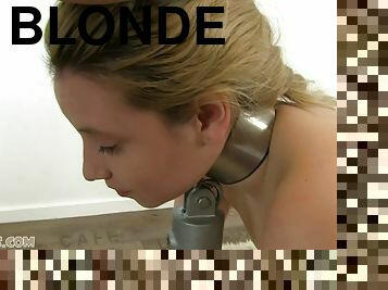 pasarica, jucarie, hardcore, bdsm, slclav, blonda, bondage