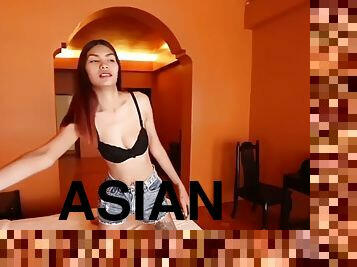 asia, amatir, sayang, blowjob-seks-dengan-mengisap-penis, remaja, pelacur