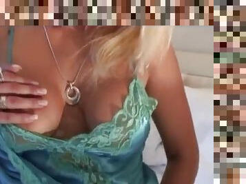 Satin slip giant nipples