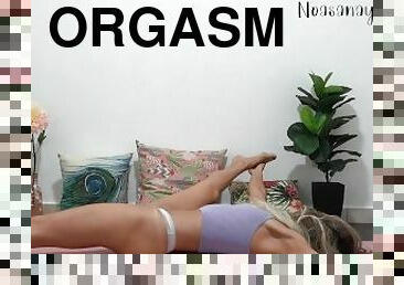 How to Stretch to Thrust better on the dick and have amazing orgasm - yoga flow with Noasanayogagirl