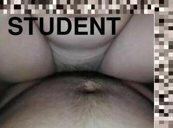 Pinay College Student Enjoys Riding a Cock