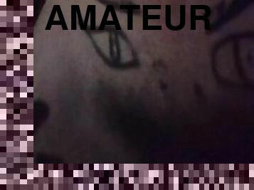 masturbation, monstre, amateur, ejaculation-sur-le-corps, énorme-bite, jouet, solo, bite, masque