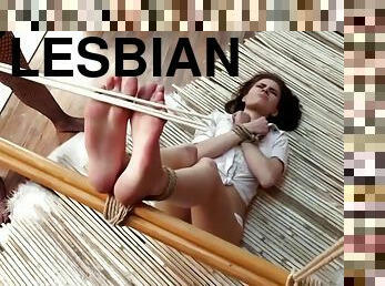 Lesbian Bastinado Foot Torment Falaka
