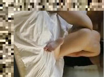 selingkuh, isteri, amatir, latina, creampie-ejakulasi-di-dalam-vagina-atau-anus-dan-keluarnya-tetesan-sperma, barang-rampasan, bertiga, pacar-perempuan, suami