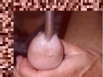 Sexynini83 - Playing with his ureter before he takes my strapon floutée