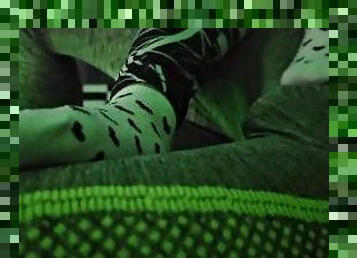 Heart Ankle Socks, Toe Socks Sock Strip, & FootJob Tease - Touch My Socks - Video 4