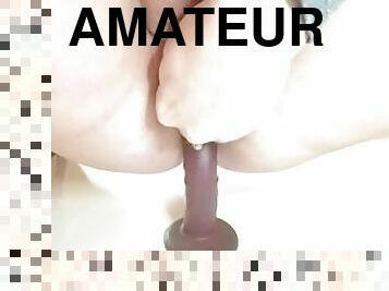 masturbaatio, amatööri, anaali, lelu, ratsastus, dildo, soolo