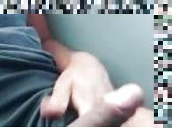 masturbation, public, amateur, ejaculation-sur-le-corps, énorme-bite, gay, black, horny, bus, solo