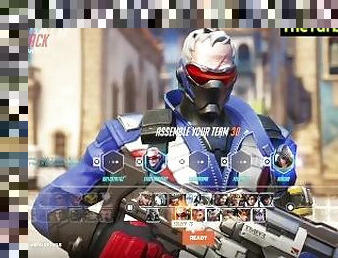 XTheturbotaz: the worlds best soldier76 gets accused of HACKS!! in Overwatch2