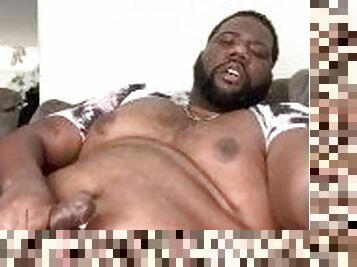 Exploding cum shot (Big black cock) Nut