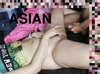 asiatisk, rumpe, store-pupper, feit, pussy, amatør, eldre, cumshot, creampie, bbw