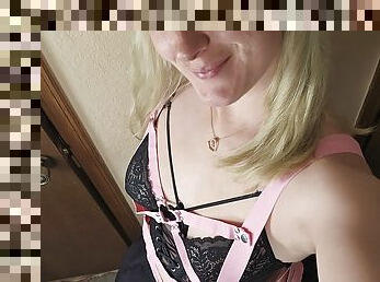 Mama_Foxx94 - A fan bought me a slutty kitty dress!