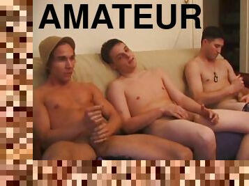 amatoriali, eruzioni-di-sperma, gay, sesso-di-gruppo, scene-di-sesso-con-vestiti