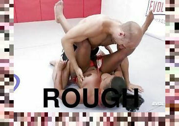 wrestling, ruvidi, succhiaggi