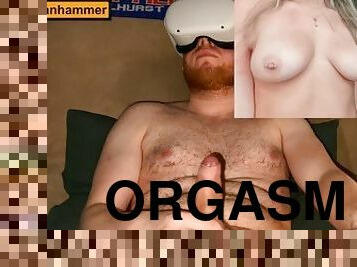 Watching VR Porn  BEST Orgasm Ever ft Athena Faris