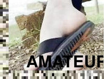 amateur, pies, fetichista, a-solas