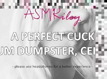 EroticAudio - A Perfect Cuck Cum Dumpster, CEI, DP ASMRiley