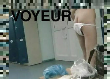 güzellik, kam, sapık-voyeur, kadın-külotu, beyaz, gizli, soyunma-undressing