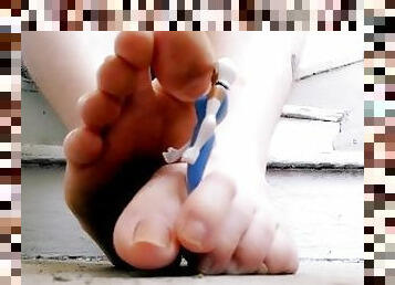 Dirty Feet Classic Toys FTM Giantess With Foot Worship and Vore