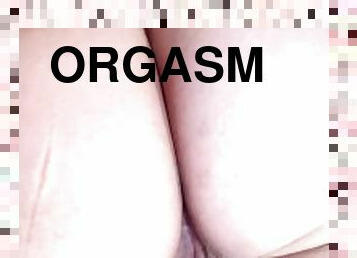 Wet pussy masturbation and clit orgasm